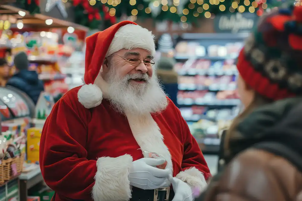 Babbo Natale per Accoglienza Negozi